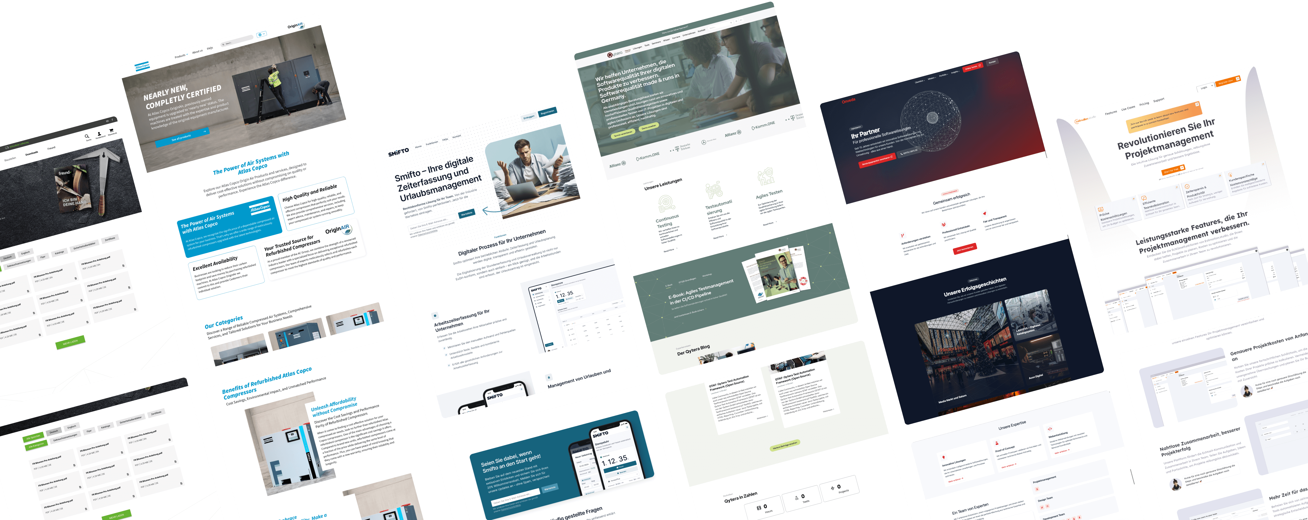 Webdesign Referenzen der Werbeagentur Onveda